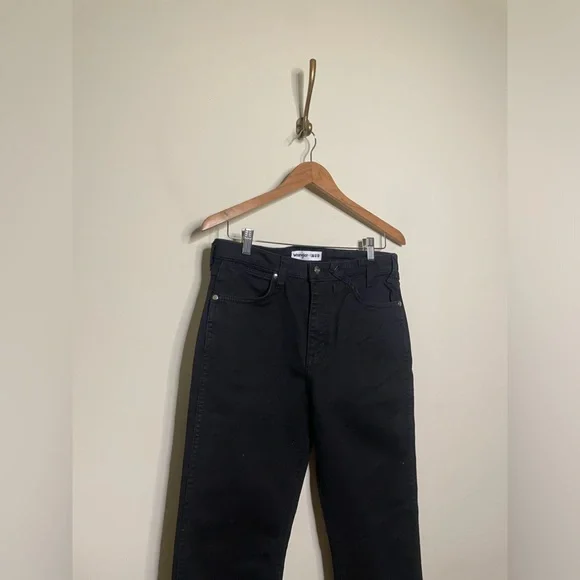 STAUD X Wrangler The Loose Jean in Black